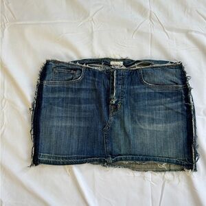 Hudson Denim Mini Skirt